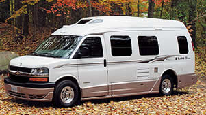 Class B motorhome storage